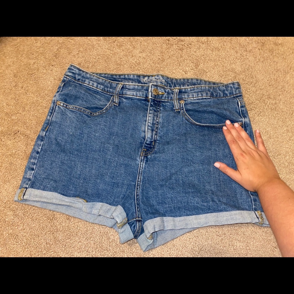 Wild Fable Mom Jean Shorts High Waisted